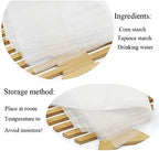 50 Count Edible Rectangle Rice and Wafer Paper,9x12.6 inches for candy packaging or food decoration