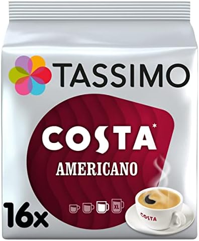 Tassimo Costa Americano Pack Of 3, 3X16 T-Discs