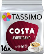 Tassimo Costa Americano Pack Of 3, 3X16 T-Discs