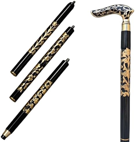 Handmade Wooden Walking Cane – Ergonomic Comfort Grip, Stylish Design – Durable Walking Stick for Men & Women – Support Cane for Seniors & Elderly