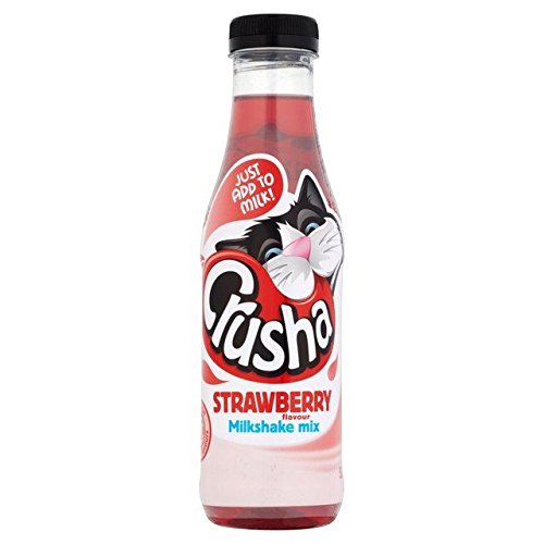 Crusha Strawberry Flavour Milkshake Mix - 500ml