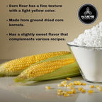Naturevibe Botanicals Corn Flour 5lb Premium Quality | Used for Baking and as Thickener