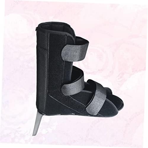 Breathable Ankle Stabiliser Boot for Sprain Rotation Foot Support Shoes Black Comfortable Durable Design for Joint Rehabilitation