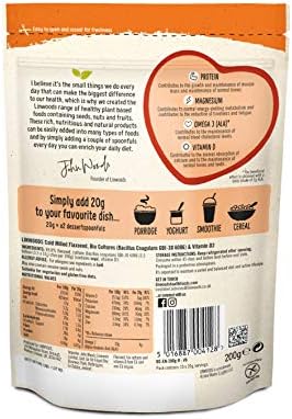 Linwoods Milled Flaxseed with Bio Cultures & Vitamin D - 360g