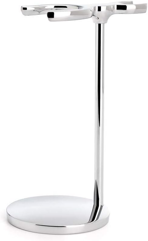 MÜHLE Chrome Shaving Stand for SOPHIST and CLASSIC Series Brushes and Razors