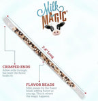 Milk Magic Chocolate Milk Flavoring Straws - Box of 24 Milk Straws