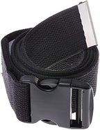 COW&COW Gait Belt 60inch - Transfer and Walking Assistance with Quick Release Buckle for Caregiver Nurse Therapist 2 inches(Black)