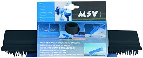 MSV Grey Rubber Broom 7540C