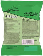 Pipers Crisps Burrow Hill Cider Vinegar and Sea Salt (Pack of 24)