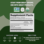 FGO Organic Gunpowder Green Tea, Loose Leaf, 16oz Bulk Resealable Bag, Packaging May Vary (Pack of 1)