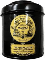 Mariage Freres The Vert Polo Club, Green Tea, 100g Loose Tea in a Tin Caddy (1 Pack)
