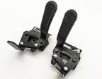 Blue Streak & Silver Sport 1 Wheelchair Brake - Universal K1 Brake, Replacement Parts with Tool & Hardware, STDS4S221L/R (1 Pr, Black)
