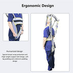Patient Lift Slings Belt, Standing Walking Aids Moving Assist Hoist Gait Walking Straps Harness Medical Full Body Strap Belt Supports Leg Trainers