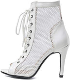 Scaoruki Women Classic Gladiator Sandals Summer Booties Breathable Mesh Sandals