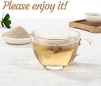 50 Premium Marshmallow Root Tea Bag,100% Natural Pure Althaea Officinalis,No Additives & Caffeine Free, Caffeine-free - Respiratory Support & Promote Digestion.