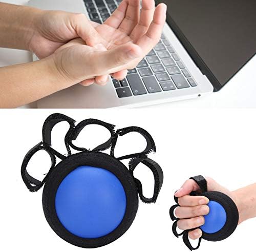Anti-Spasticity Ball Splint & Finger Posture Corrector,Grip Strength Ball Finger Device Training Equipment Anti-Spasticity Ball Splint Finger Orthosis for Hand Functional Impairment Hemiplegia Stroke