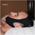 Anti Snore Chin Strap - Anti-Dry Mouth Chin Strap for CPAP Users - Stop Noise - Snoreless Sleeping Solution for Men and Women - Breathing Aid for Snoring