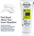 Proven Insect Repellent Lotion, Keep Mosquitoes, Ticks and Flies Off, DEET Alternative Repellent, Up to 14-Hour Protection, Great for Outdoor Camping and Hiking, 6 Ounce, Odorless Lotion