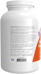 NOW Foods Supplements, Nutritional Yeast Flakes, Fortified with Additional B-Vitamins, Super Food, 10-Ounce
