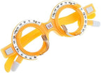 Optometry Trial Frames Optical Lens Frames, Premium Lightweight Plastic, Beautiful Color Options, 10 Sizes Available for Eye Exams and Vision Testing- 58mm