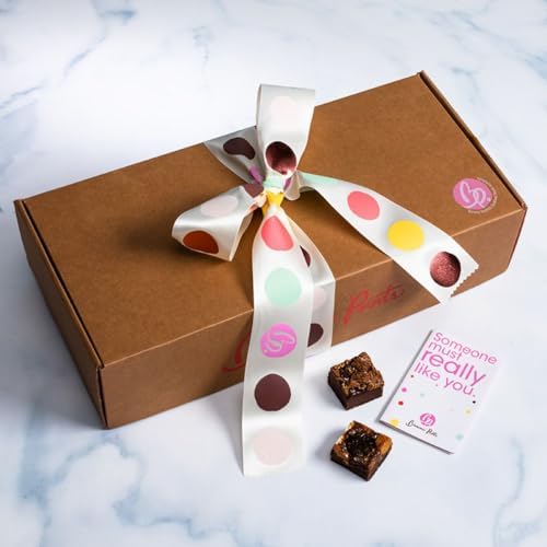 Brownie Points Brownie Sweet Finale: Brownies, Bruffles, Bags of Brownie Bites, Buckeyes, Cookies, Pretzels and more. Individually Wrapped, Gift Boxed and Bow, Fudge Chocolate, Gourmet Sweet Desserts