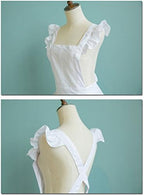 Petite Maid Ruffle Retro Apron Kitchen Cooking Cleaning Fancy Dress Cosplay Costume
