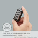 Panasonic Shaver Replacement Outer Foil WES9173P, Compatible with ARC5 5-Blade, ES-LV97-K, ES-LV67-K, ES-LV95-S, ES-LV65-S