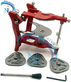 Natiqind Dental Large Magnetic Articulator, Adjustable Denture Articulator Dental Lab Instruments