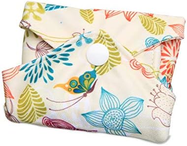 Teamoy 10Pcs Sanitary Pad, Reusable Washable Cloth Menstrual Pads/Panty Liners with Wet Bag, Super-Absorbent, Soft and Comfortable(3pcs×7.9"+4pcs×10"+3pcs×11.6")
