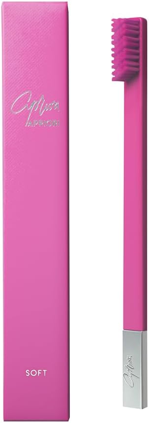 Bubblegum Pink Silver Soft Toothbrush