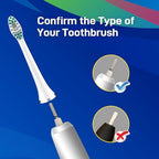 Toothbrush Heads Replacement Compatible with AquaSonic Vibe Series/Duo Series Pro/Black Series/Black Series Pro Electric Toothbrush, White, 10 Pack