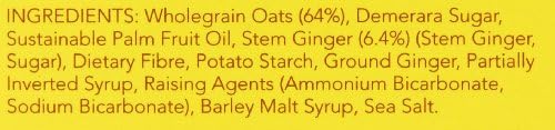 Nairn's Stem Ginger Oat Biscuits, 7.1-Ounce Boxes (Pack of 6)