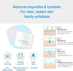 A.T.O.M.Y. Peeling Pad 40 Pack - Dual-Sided Exfoliating Peel Pads for Face - Gentle Moisturizing Glycolic Acid with White Flower Extracts - Facial Radiance and Resurfacing for Healthier Skin