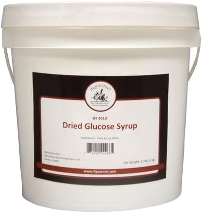 Glucose Syrup Powder, 11 Pound Container - Ideal for Baking, Candy Making, and Professional Kitchens