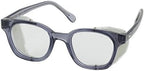 Bouton 249-5907-400 5900 Traditional Eyewear with Smoke Propionate Full Frame and Clear Anti-Scratch/Fog Lens