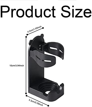 3 Pack Electric Shaver Holder Adhesive Wall Mount Electric Razor Holder Hanger Electric Toothbrush Holder for Rechargeable Wet Dry Shaver Beauty Shavers Hair Trimmer Bathroom Counter Organizer