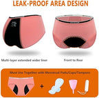Teens Girls Period Underwear Kids Period Panties Menstrual Leakproof Protective Underwear for Teens Cotton Briefs