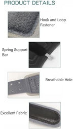 JTLB Finger Support Brace Breathable Sponge Thumb and Wrist Stabilizer Splint Thumb Protection Sleeve for Sports (Grey)
