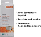 McKesson Cervical Collar - Soft Density Polyfoam, One-Piece, for Adults - One Size Fits Most, 19 in - 22 in Neck Circumference, 1 Count