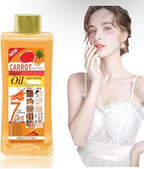 Soft 7 CARROT Oil, Natural Moisturizing Oil for Face and Body, All Skin Types 6.7oz /200ml