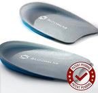 Premium Heel Pain Relief Gel Inserts – 2 Pack Shock-Absorbing Heel Cups for Plantar Fasciitis – Non-Slip Silicone Cushions for All Shoes & All-Day Comfort