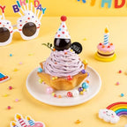 Rainbow Sprinkles for Cake Decorating, 4 Sizes130g/4.6oz Edible Rainbow Pearl Sprinkles for Cupcake, Ice Cream, Donuts, Macaron Toppings Supplies (2mm, 4mm, 7mm, 1cm)