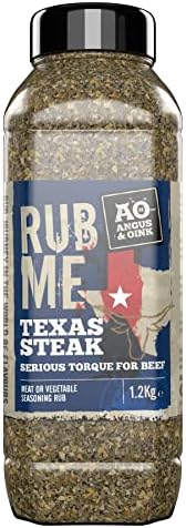 Angus & Oink Rub Me BBQ Seasoning- Texas Steak (POD) - 1.25 Kg