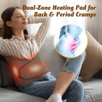 Heating Pad for Back, Electric Heating Pad for Period Cramps, Wrap Around Heat Pad for Waist Stomach Neck Shoulders Thigh Knee,Birthday Gifts for Women Men, Mothers Day Gifts for Mom Wife