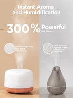 InnoGear 500ml Essential Oil Diffuser with Remote Control, Premium Ultrasonic Aromatherapy Diffusers Mother's Gift Scent Humidifier Vaporizer Auto-Off Timer for Large Room Home, Yellow