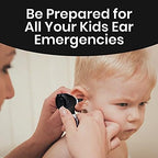 Zyrev ZetaLife Otoscope - Ear Scope with Light, Ear Infection Detector, Pocket Size (Black Color)
