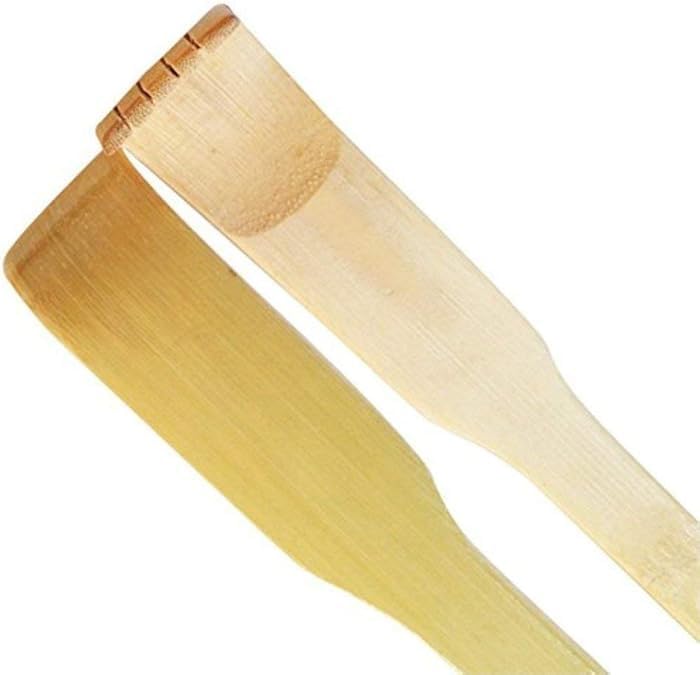 1Pc Wooden Back Itchy Scratcher Handheld Scratchback Rack Massage Tools for Body/Neck/Back/Shoulder (47cm)