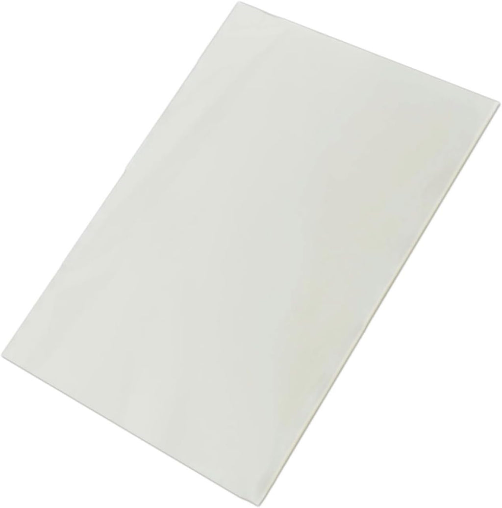 50 Count Edible Rectangle Rice and Wafer Paper,9x12.6 inches for candy packaging or food decoration