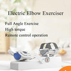 Elbow Joint Stretching Rehabilitation, Electric Elbow Joint Rehabilitation Device, with +20° Extended Range and Adjustable -10° to 150° Activity Angle, Remote Control Operation, for Home Clinic