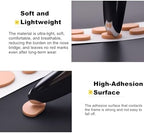 EVA Foam Nose Pads for Glasses,96 Pairs Non-Slip Glasses Nose Pad Cushion,Soft NosePads for Eyeglasses,Hypoallergenic and Lightweight.(Skin Styles)